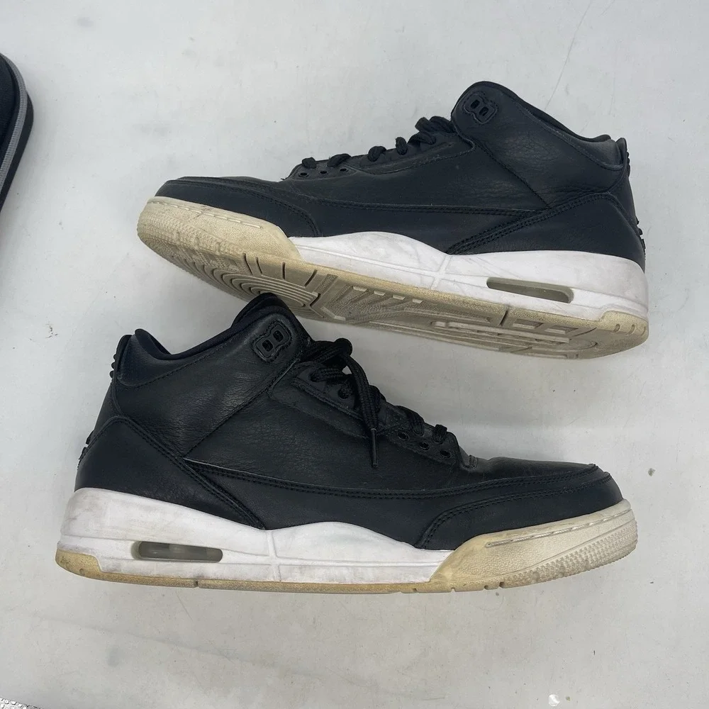 Nike Air Jordan 3 Cyber Monday Shoes Mens 10.5 Black White Mid Top Lace Up